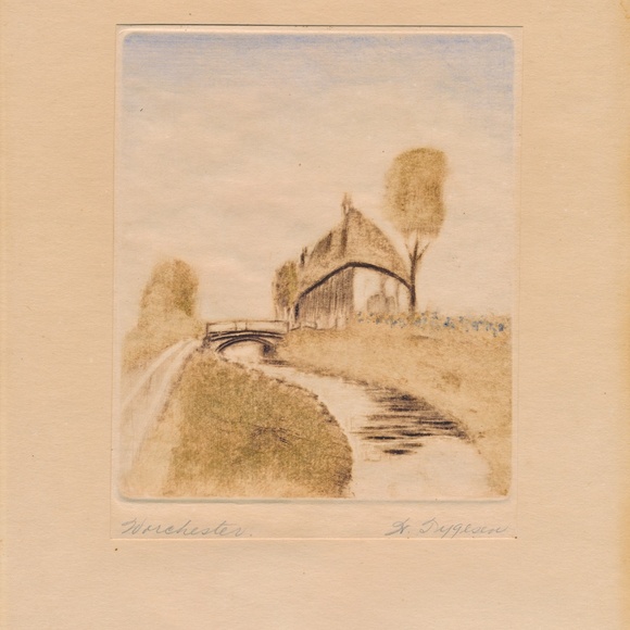 WORCHESTER Halfred Tygesen 1890-1951 - Picture 2 of 2